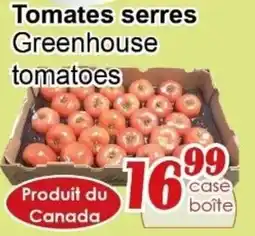 Marche C&T Greenhouse tomatoes offer