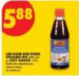No Frills Les RUM 88 Pure Sesame Oil Soy Sauce 1 L offer