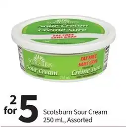 Pharmasave Scotsburn Sour Cream offer