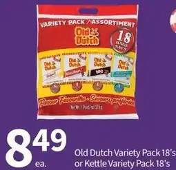 Pharmasave Old Dutch Variety Pack 18's offer