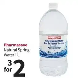 Pharmasave Pharmasave Natural Spring Water offer