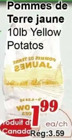 Marche C&T Pommes de Terre jaune offer