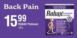 Pharmasave Robax Platinum offer