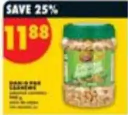 No Frills Dan-0-Pee Cashew offer