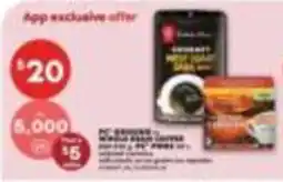 No Frills PC Gourmet Whole Bean Coffee offer