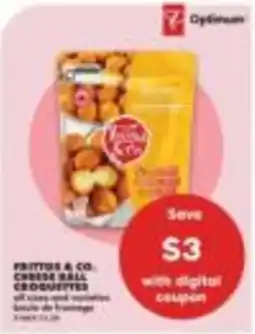 No Frills Fritters & Co. cheese ball croutonettes offer