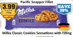 Starsky Milka Classic Cookies Sensations with Filling offer