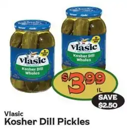 The Garden Basket Vlasic Kosher Dill Pickles offer