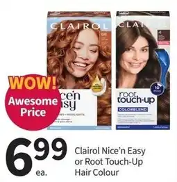 Pharmasave Clairol Nice'n Easy or Root Touch-Up Hair Colour offer