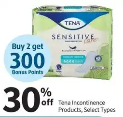 Pharmasave Tena Incontinence Products offer