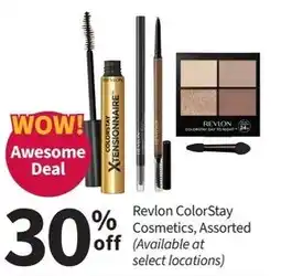 Pharmasave Revlon ColorStay Cosmetics, Assorted offer