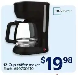 Walmart 12-Cup Coffee Maker offer