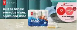 Real Canadian Superstore PC MAX PAPER TOWELS offer