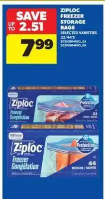Real Canadian Superstore Ziploc Freezer Storage Bags offer