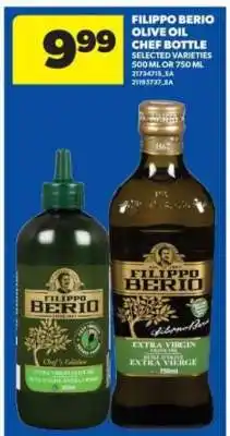 Real Canadian Superstore Filippo Berio Olive Oil Chef Bottle offer
