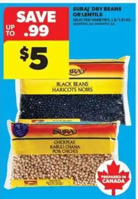 Real Canadian Superstore Suraj Dry Beans or Lentils offer