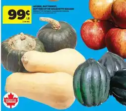 Real Canadian Superstore ACORN, BUTTERNUT, BUTTERCUP or SPAGHETTI SQUASH offer
