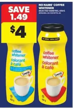 Real Canadian Superstore No Name Coffee Whitener offer