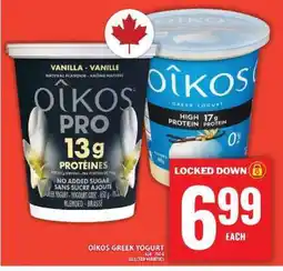 Food Basics Oikos Greek Yogurt offer