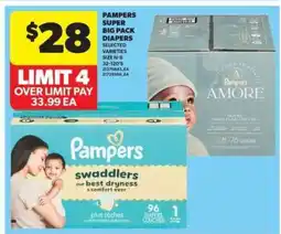 Real Canadian Superstore Pampers Super Big Pack Diapers offer