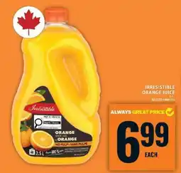 Food Basics Irresistible Orange Juice offer