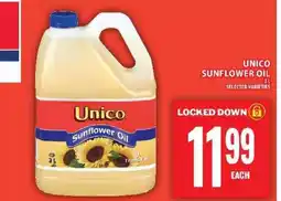 Food Basics UNICO SUNFLOWER OIL offer