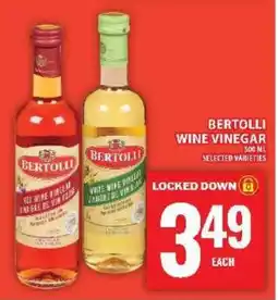 Food Basics BERTOLLI WINE VINEGAR offer