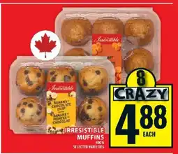 Food Basics Irresistible Muffins offer