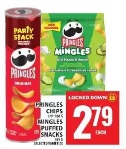 Food Basics Pringles Chips & Mingles Puffed Snacks offer