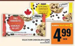 Food Basics SELECTION CHOCOLATE CHIPS offer
