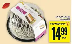Food Basics La Rocca Cake offer