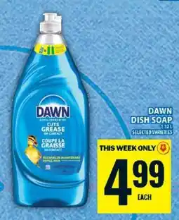 Food Basics DAWN DISH SOAP offer