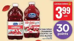 Food Basics OCEAN SPRAY CRANBERRY COCKTAIL OR JUICE BLENDS offer