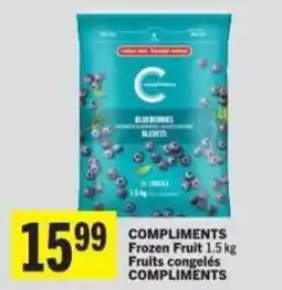 Co-op Compliments frozen fruit offer