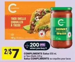 Co-op Compliments salsa offer