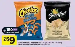 Co-op Smartfood popcorn or cheetos offer