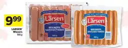 Co-op Larsen Wieners offer