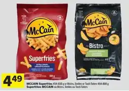 Co-op McCain Superfries or Bistro, Smiles or Tasti-Taters offer