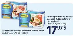 Walmart Butterball boneless or stuffed turkey roast offer