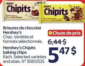 Walmart Hershey's Chipits offer