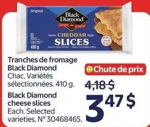 Walmart Black Diamond cheese slices offer