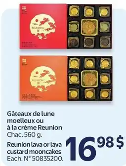 Walmart Reunion lava or lava custard mooncakes offer