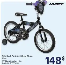 Walmart Huffy Black Panther bike offer