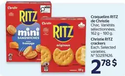 Walmart Christie ritz crackers offer