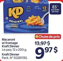 Walmart Kraft Dinner Macaroni and Cheese offer