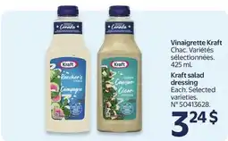 Walmart Kraft salad dressing offer