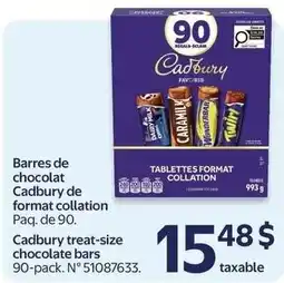 Walmart Cadbury treat-size chocolate bars offer