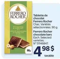 Walmart Ferrero rocher chocolate bars offer