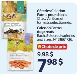 Walmart Caledon Farms dog treats offer