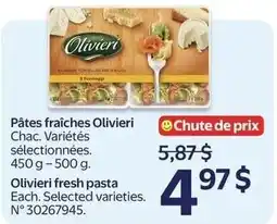 Walmart Olivieri fresh pasta offer